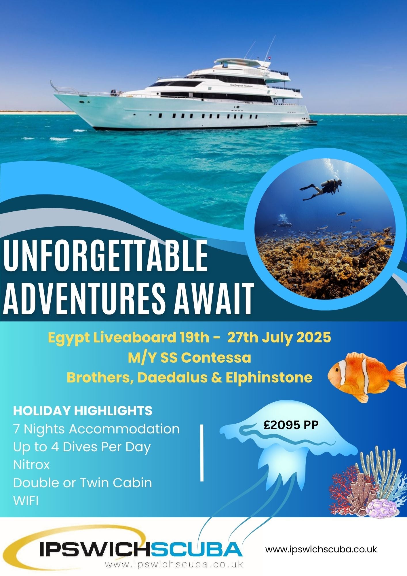 Egypt Liveaboard July 2025