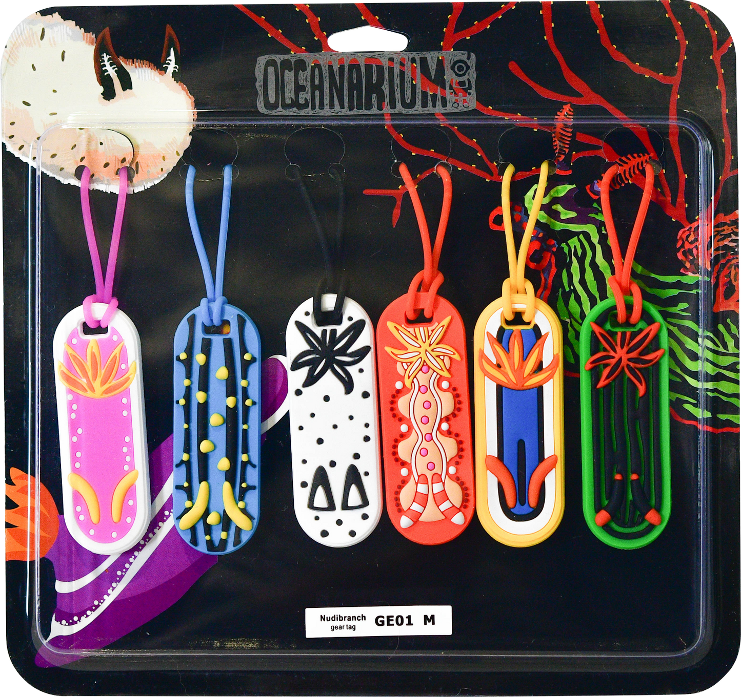 Oceanarium Nudibranch Equipment Tags