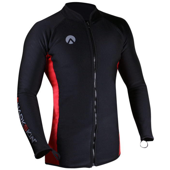 Sharkskin Long Sleeve Full Zip Mens