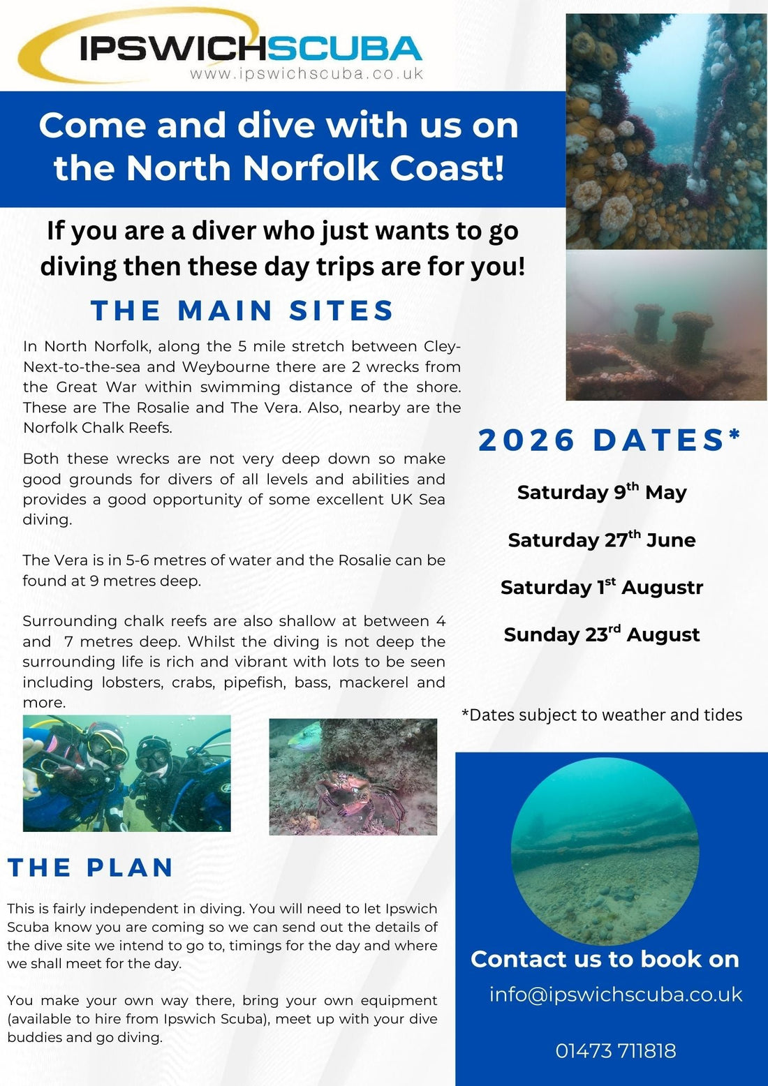 North Norfolk Dive Days - 22nd August