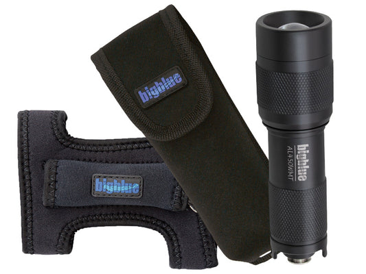 Bigblue AL450-Lumen Narrow-Beam Dive Light