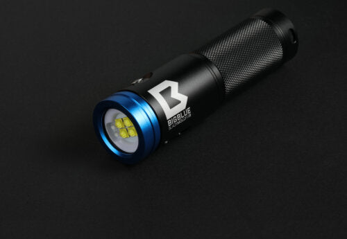 Bigblue Black Molly: 2900-Lumen Extra-Wide Beam w/ Built-in Blue & Red Light