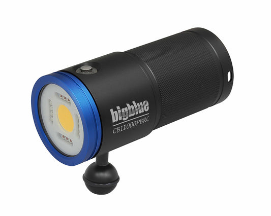 Bigblue - CB11000PB-RC 11,000-Lumen Video Light – Remote Control Ready with Built-in Blue Light