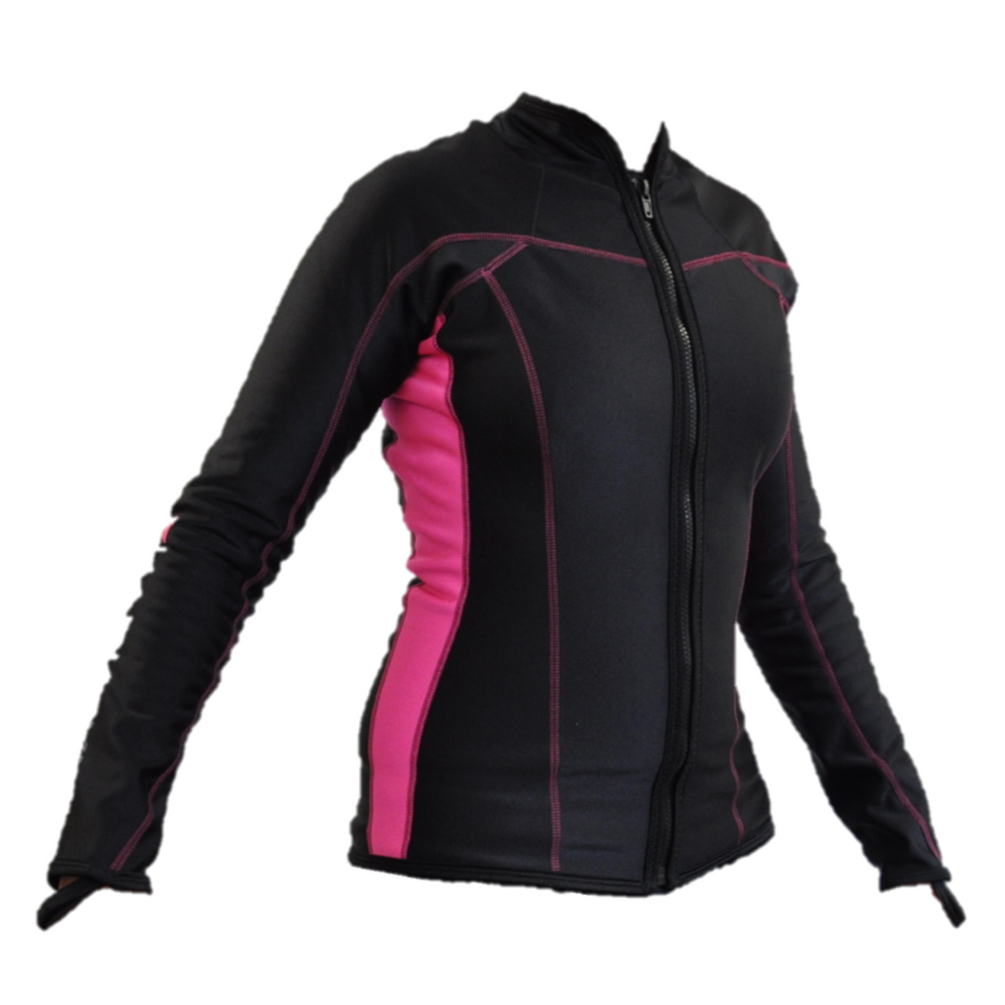 Sharkskin Long Sleeve Full Zip Ladies