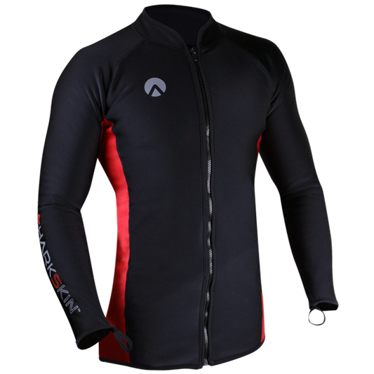 Sharkskin Long Sleeve Full Zip Mens