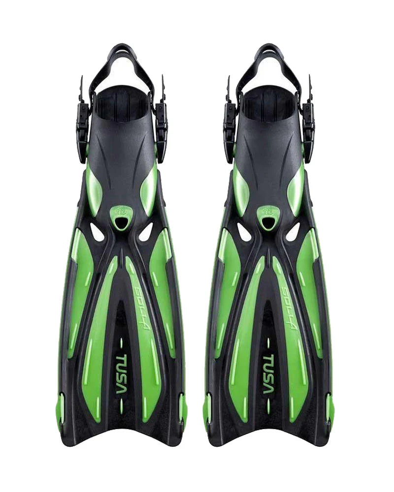 TUSA SF22 SOLLA Strap Fins Siesta Green SALE