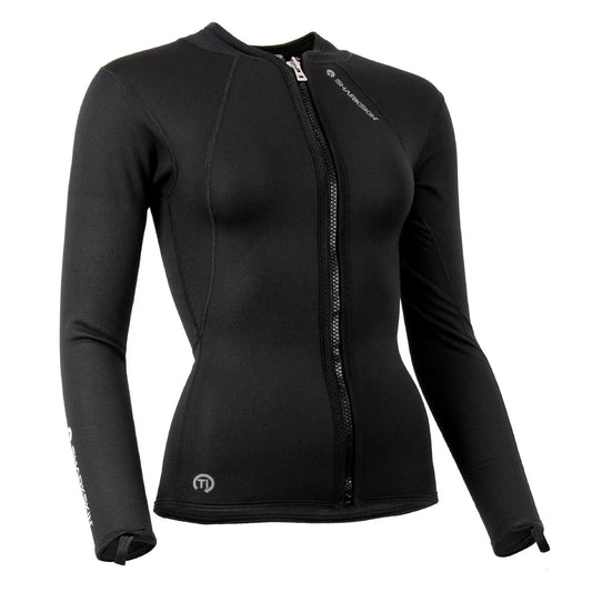 Titanium 1 Chillproof Long Sleeve Full Zip - Womens