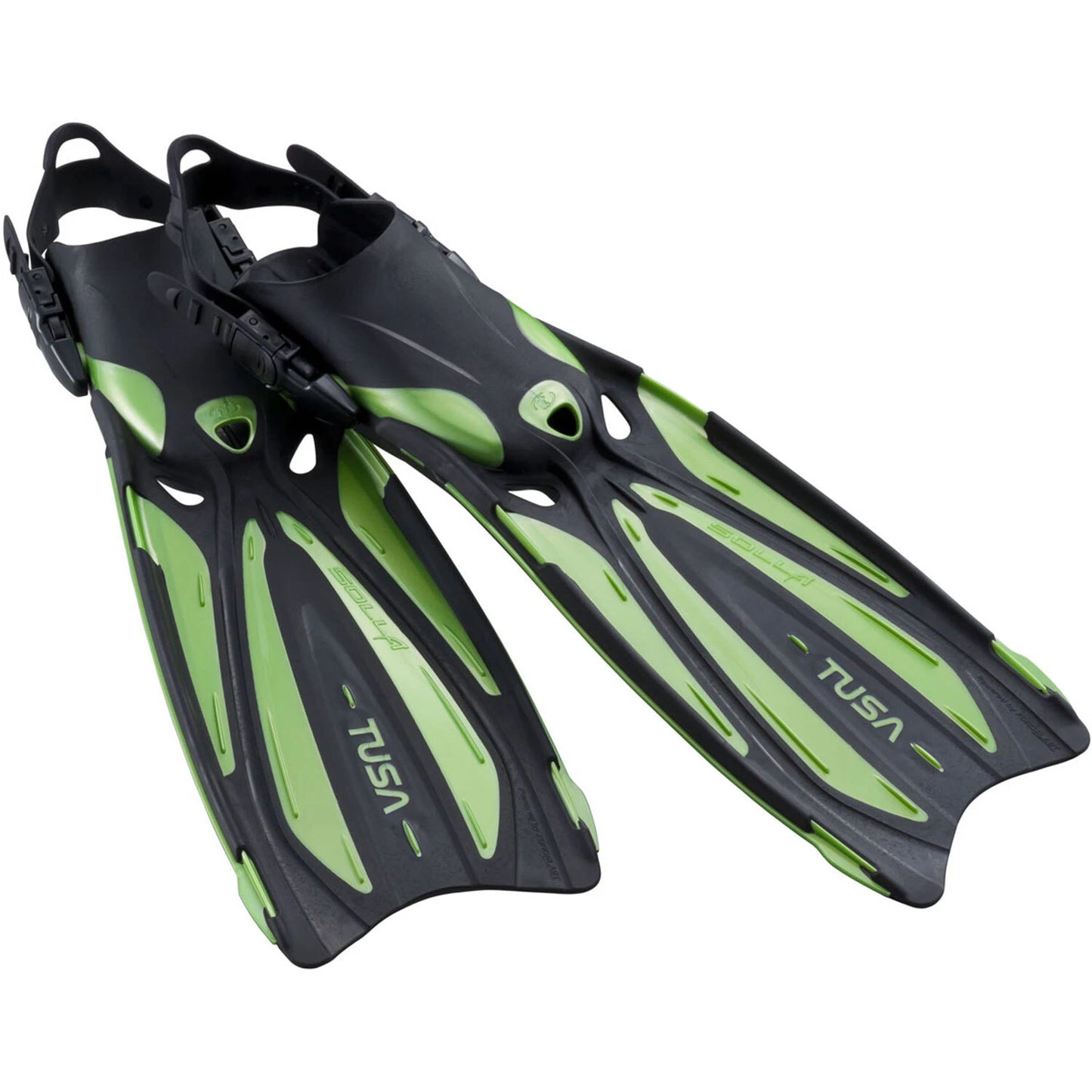 TUSA SF22 SOLLA Strap Fins Siesta Green SALE